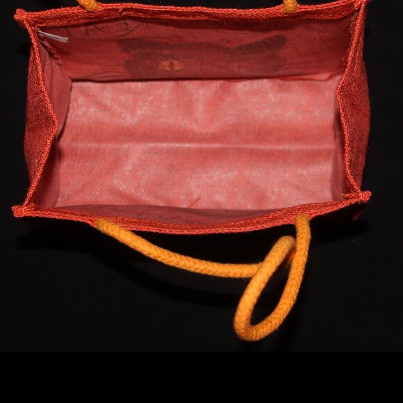 Spooky Halloween Trick Or Treat Bag | Jute Halloween Tote | Kids Halloween Bag - Picture 3 of 6